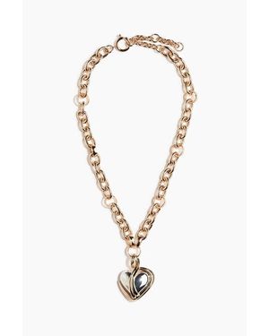 H&M Two-Tone Pendant Necklace - Multicolor
