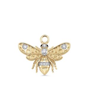 Sara Weinstock Queen Bee Diamond Charm - Metallic