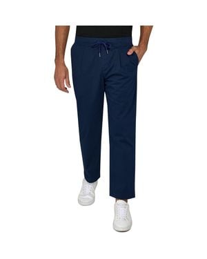 Brooklyn Brigade Solid Drawstring Pants - Blue