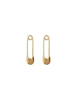 Burberry Knight Pin Earrings - Metallic