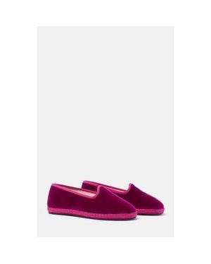 SCAROSSO Valentina Loafers - Purple