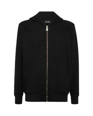 Billionaire Hoodie Sweatjacket Lion - Black