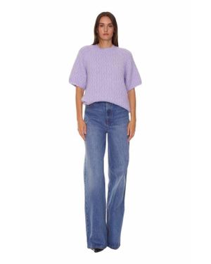 Cynthia Rowley Kendal Knit Sweater - Blue