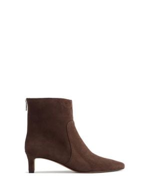 Madewell Dimes Kitten Heel Bootie - Brown
