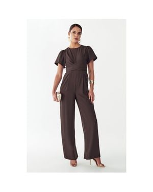 ST MRLO Mahra Jumpsuit - Brown