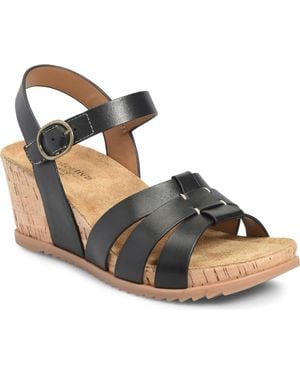 Comfortiva Taralyn Wedge Sandal - Multicolor