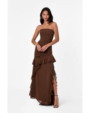 Nicholas Viola Dress - Brown