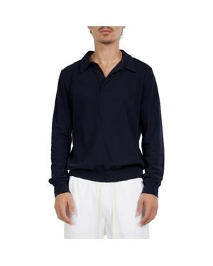 Les Tien Pique Tennis Polo - Blue
