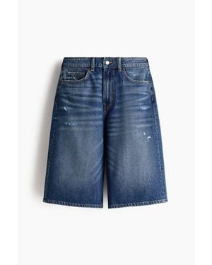 H&M Denim Bermuda Shorts - Blue