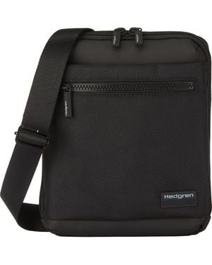 Hedgren Slim Chip Rfid Water Repellent Crossbody Bag - Black