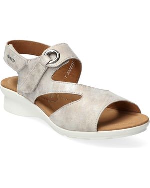 Mephisto Prissie Ankle Strap Sandal - Metallic