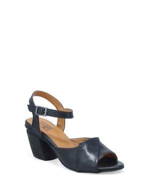 Miz Mooz Attie Ankle Strap Sandal - Blue