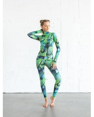 tutublue.com Full-Body One-Piece Swimsuit - Multicolor