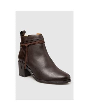 Manuela Alex Chelsea Bootie - Brown