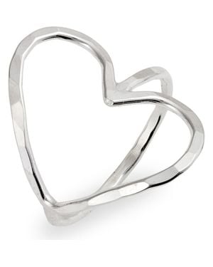 Nashelle Complete Heart Ring - Blue