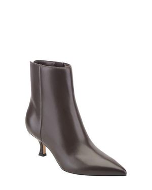 Marc Fisher Francy Kitten Heel Bootie - Brown