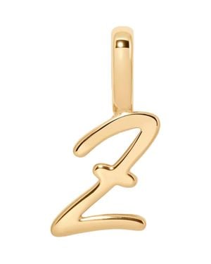 MADE BY MARY Script Initial Charm Vermeil - Metallic