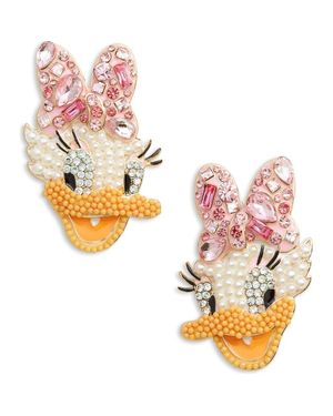 BaubleBar Disney Daisy Duck Stud Earrings - Pink