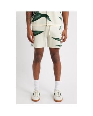 MAVRANS Jungle Knit Shorts - Natural