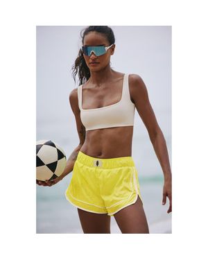 Free People Fp Movement Epic Mini Bra - Yellow
