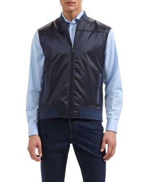 Bugatchi Soft Touch Knit Vest - Blue