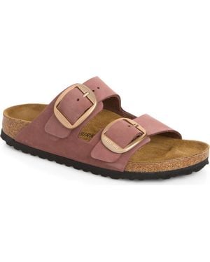 Birkenstock Arizona Big Buckle Slide Sandal - Brown
