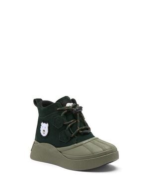 Sorel Kids' Out N About Iv Chillz Waterproof Duck Boot - Green