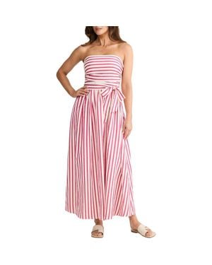 Brave+True Avalon Strapless Maxi Dress - Pink