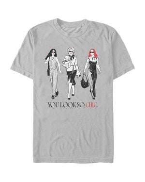 The Devil Wears Prada 2 You Look So Chic Trio Graphic T-Shirt - Gray