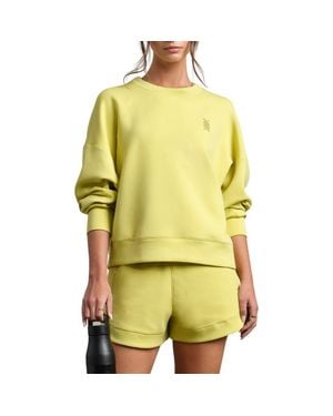 Rhone Dreamglow Crewneck Sweatshirt - Yellow