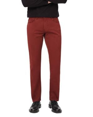 WARP+WEFT Ams Straight Leg Pants - Red