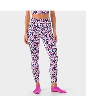 Tavi High Waisted 7/8 Legging - Purple