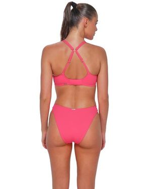Sunsets Dora Double Tab Bikini Swim Bottoms - Red