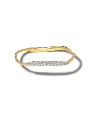 Alexis Solanales Skinny Bangle - White
