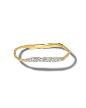 Alexis Solanales Skinny Bangle - White