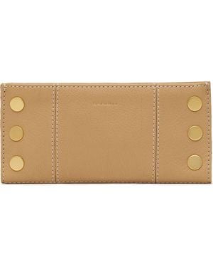 Hammitt 110 North Studded Leather Wallet - Brown