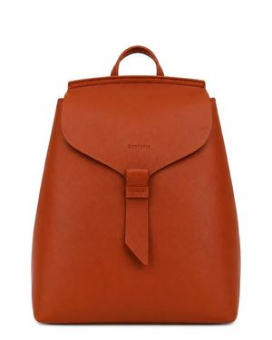 Écotorie Clementine Leather Backpack - Orange