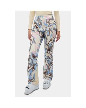 Halfdays Alessandra Insulated Water Resistant Ski Pants - Blue