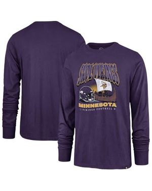 '47 Minnesota Vikings Regional Super Rival Long Sleeve T-Shirt - Blue