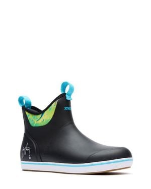 XtraTuf X Guy Harvey Waterproof Ankle Deck Boot - Green