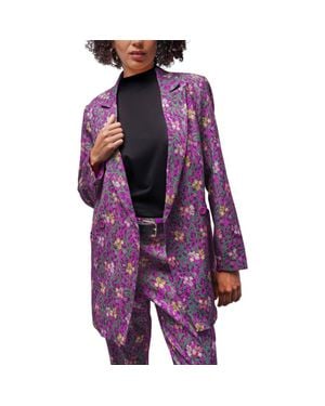 WILDFANG The Empower Double Breasted Blazer - Purple