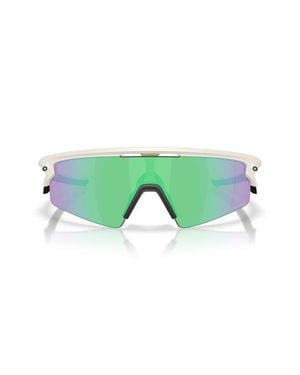Oakley Gender Inclusive Sphaera Strike 37Mm Shield Sunglasses - Green