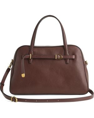Madewell The Belted Satchel Bag - Brown