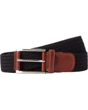 Robert Talbott Stretch Nylon Garfield Belt - Black