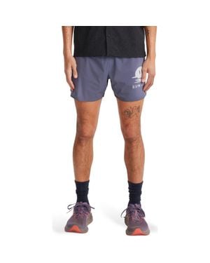 Roark Alta 5 Drawstring Shorts - Blue