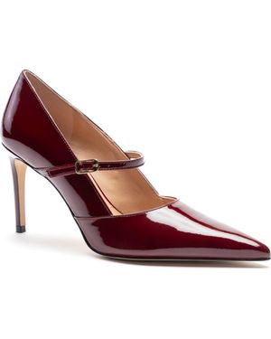 Bruno Magli Prima Pointed Toe Mary Jane Pump - Red