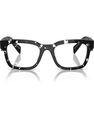 Prada 51Mm Pillow Optical Glasses - Black