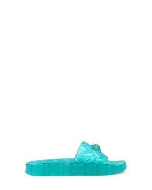 Kurt Geiger Meena Jelly Slide Sandal - Green