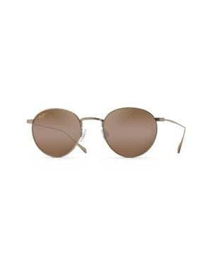 Maui Jim North Star 48Mm Polarized Round Sunglasses - Multicolor