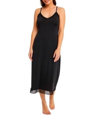 Montelle Intimates Maxi Slip - Black